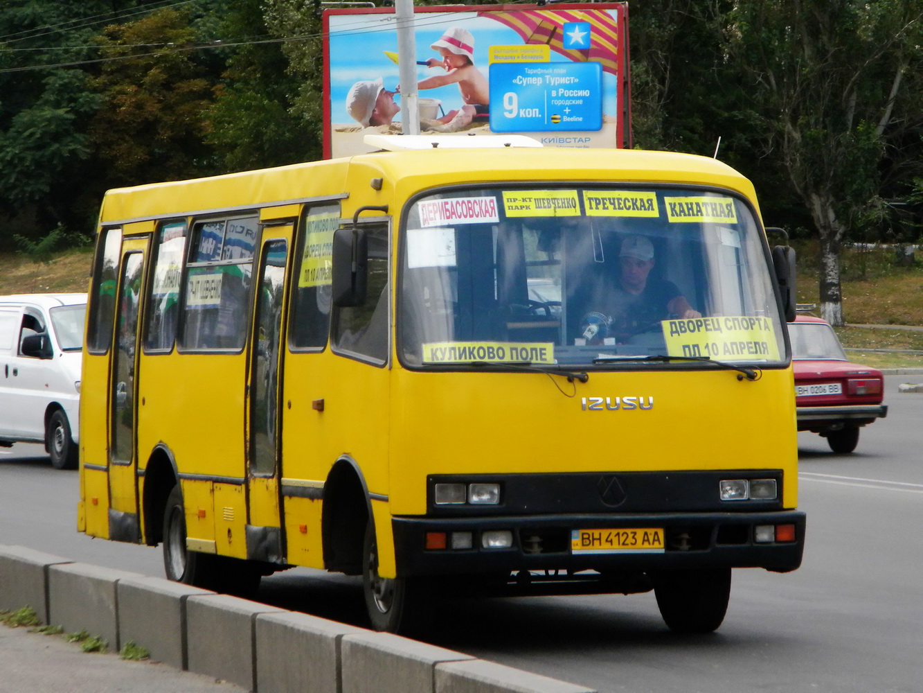 Odessa region, Bogdan A091 # BH 4123 AA