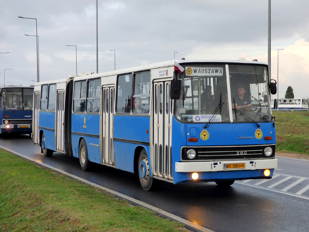 Poland, Ikarus 280.02 # WY 58U; Hungary — IV. Ikarus Találkozó, Aeropark (2022)
