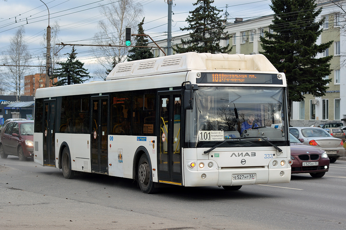 Novgorod region, LiAZ-5292.67 (CNG) # 333