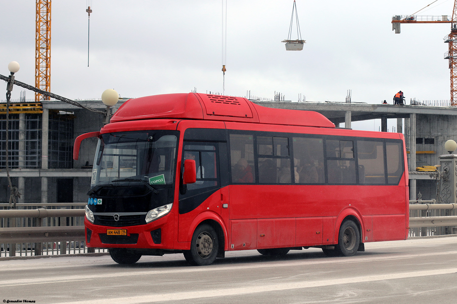 Sakha (Yakutia), PAZ-320415-14 "Vector Next" # КМ 448 14