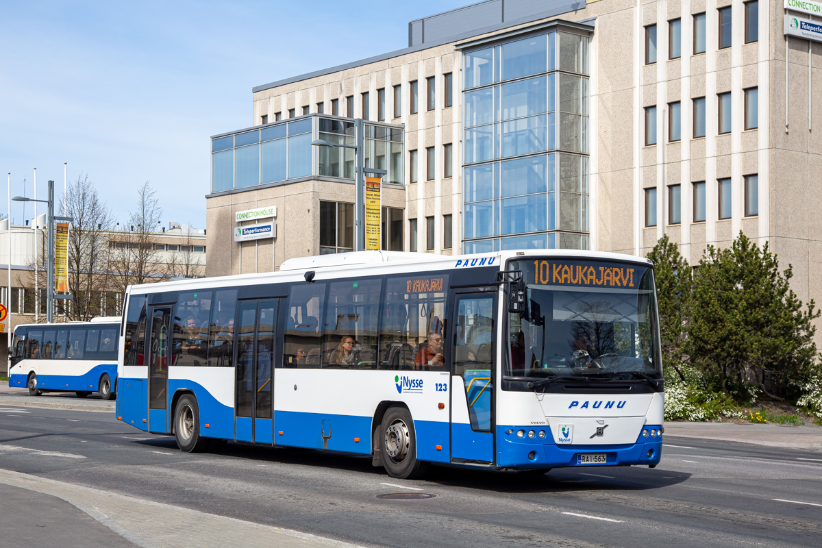 Finland, Volvo 8700LE # 123