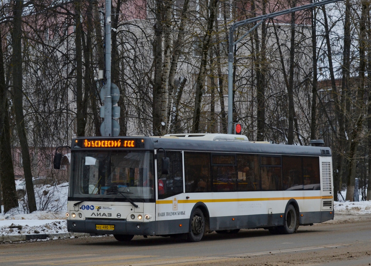 Moscow region, LiAZ-5292.60 # 107490