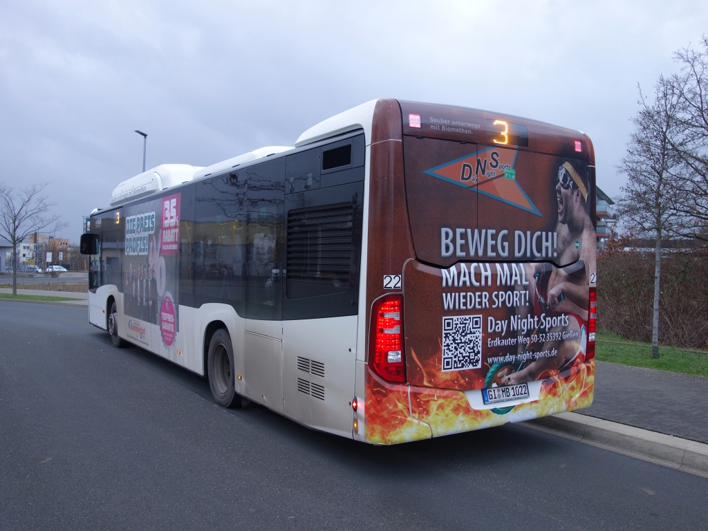 Hesse, Mercedes-Benz Citaro C2 NGT hybrid # 22