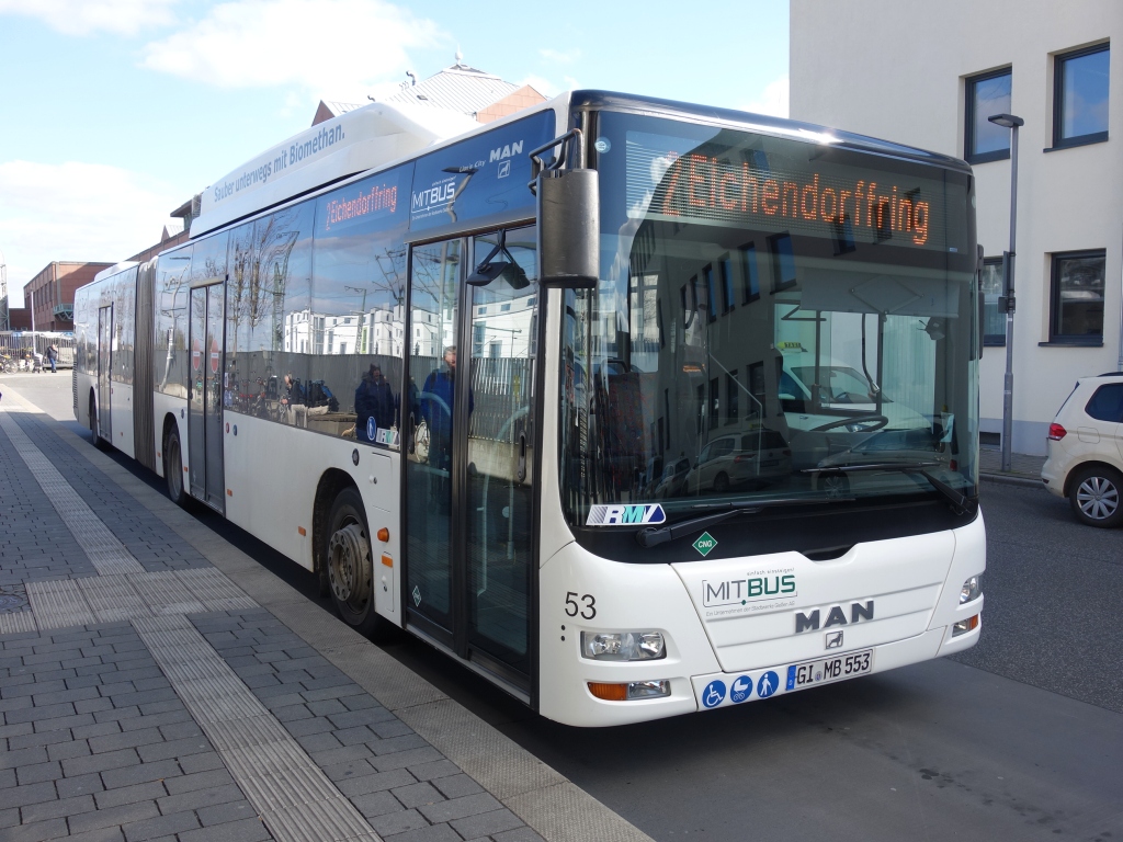 Hesse, MAN A23 Lion's City G NG313 CNG # 53