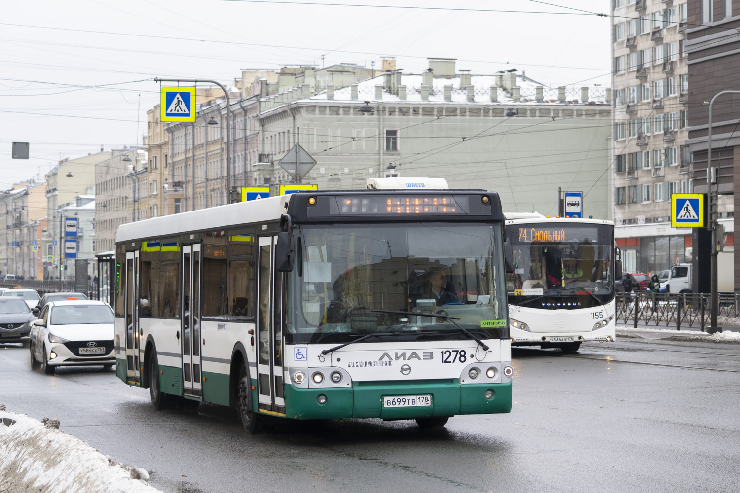 Saint Petersburg, LiAZ-5292.60 # 1278