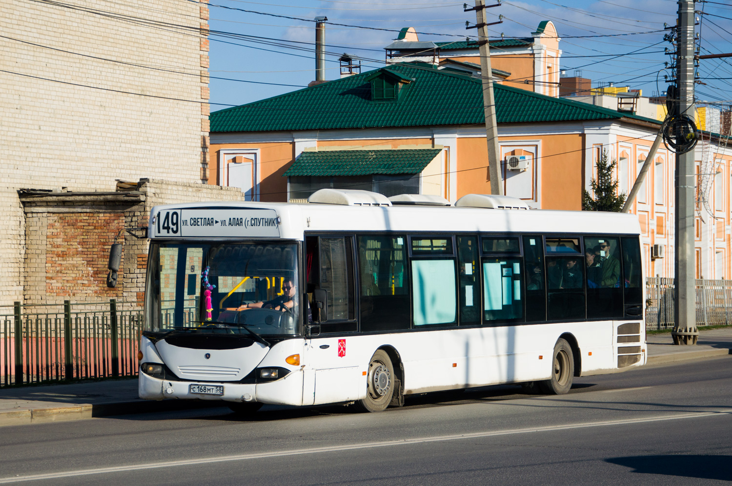 Penza region, Scania OmniLink I (Scania-St.Petersburg) # С 168 МТ 58