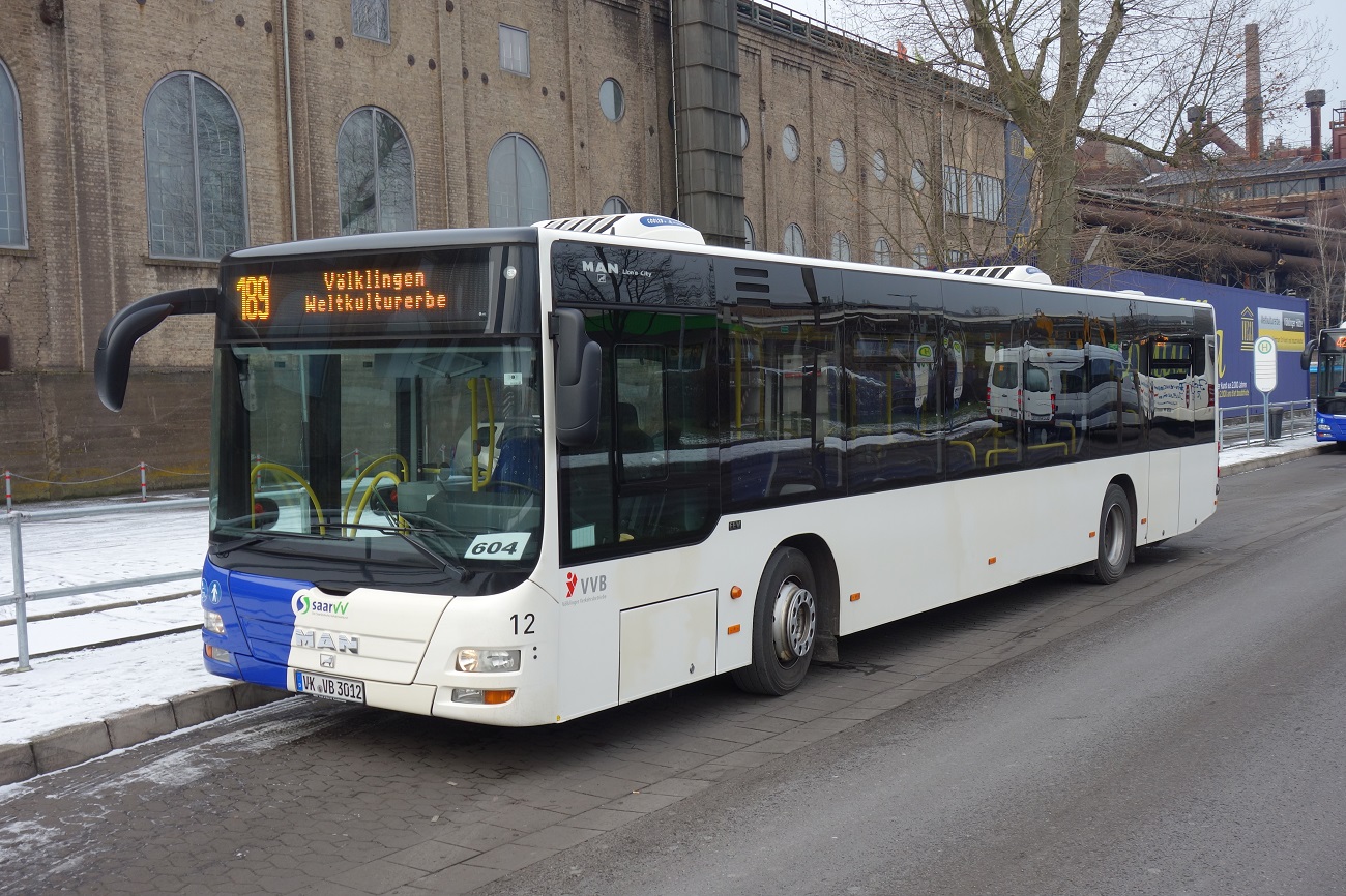 Saarland, MAN A21 Lion's City NL323 # 12