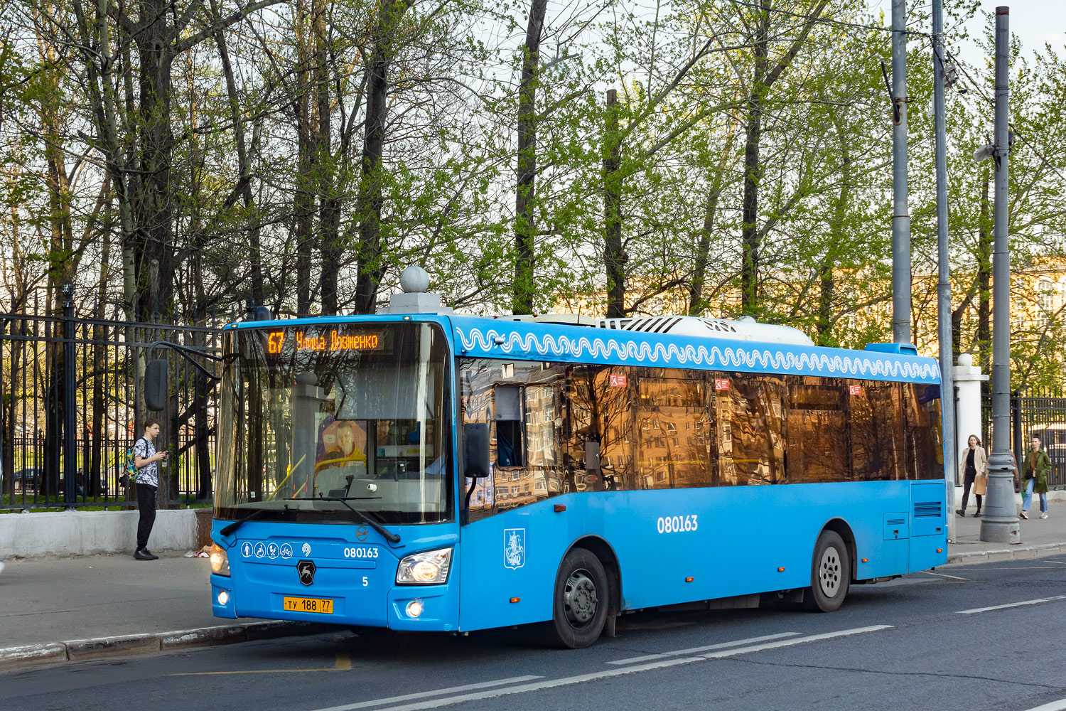 Moscow, LiAZ-4292.60 (1-2-1) # 080163