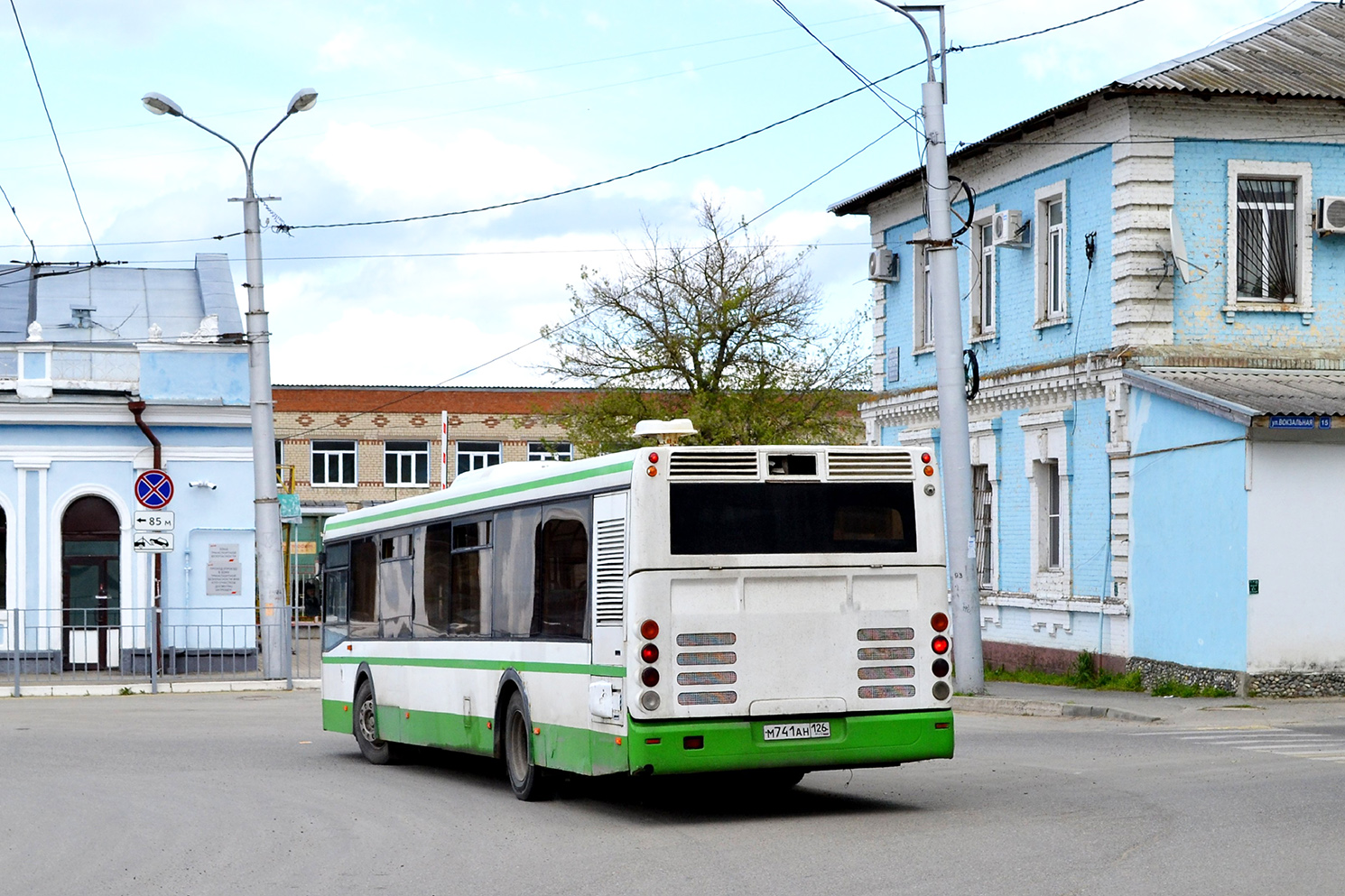 Stavropol region, LiAZ-5292.21 # М 741 АН 126