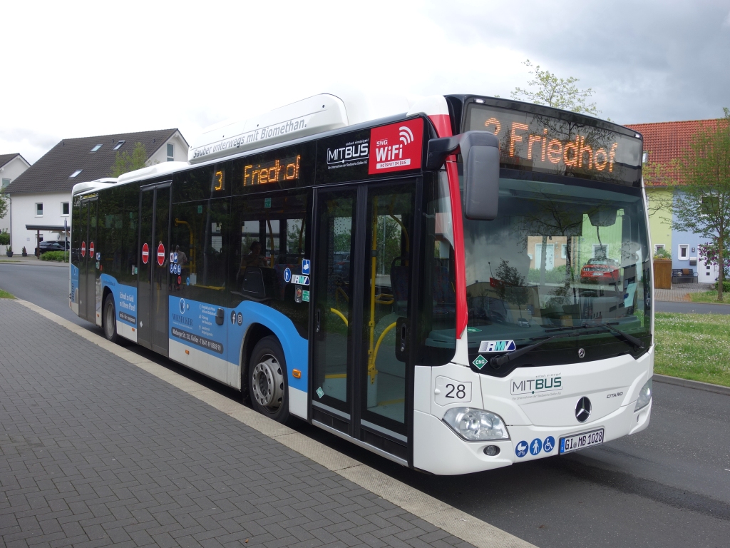 Hesse, Mercedes-Benz Citaro C2 NGT hybrid # 28