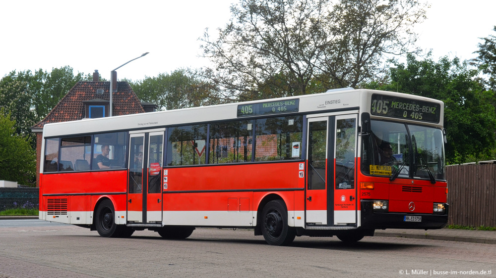 Hamburg, Mercedes-Benz O405 # 2575; Lower Saxony — Bustreffen Wehmingen Hannoversches Straßenbahnmuseum 14.05.2023