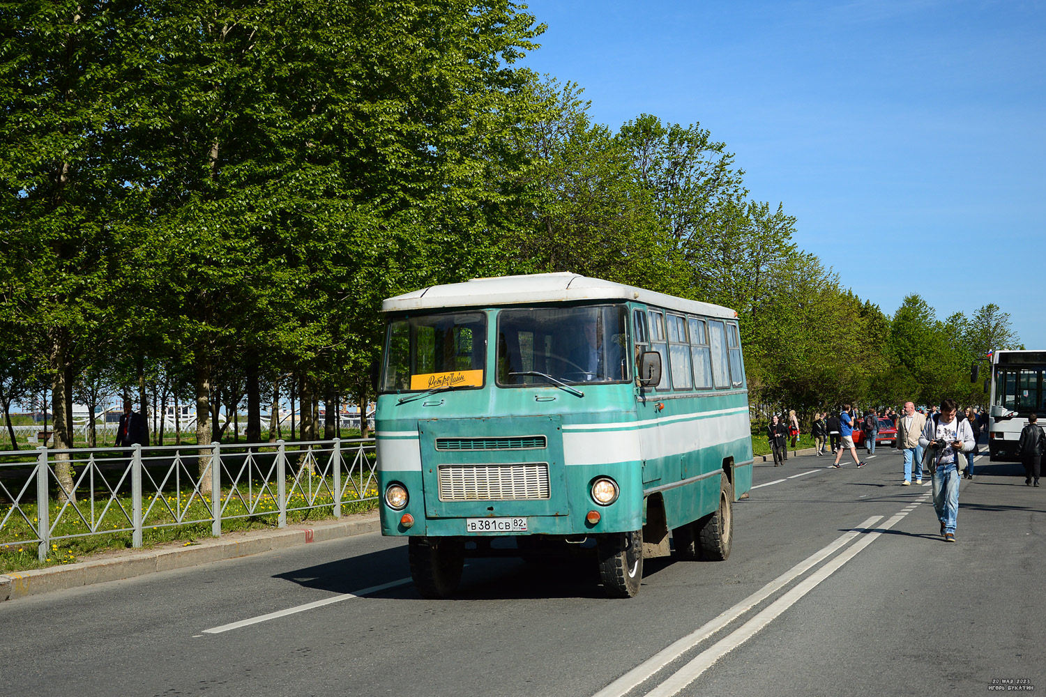 Saint Petersburg, Kuban-G1х1-02 # В 381 СВ 82; Saint Petersburg — IV International Transport Festival "SPbTransportFest-2023"