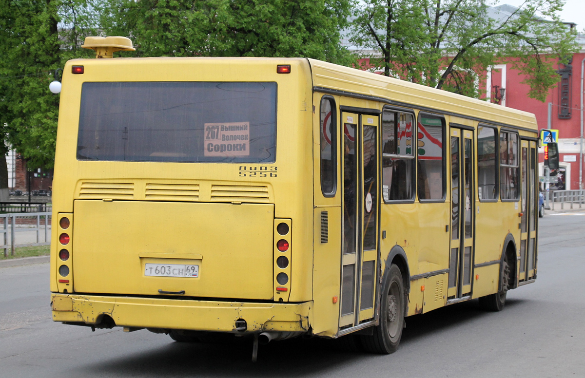 Tver region, LiAZ-5256.36 # Т 603 СН 69