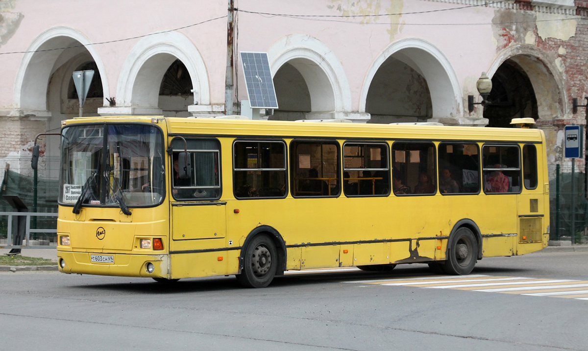 Tver region, LiAZ-5256.36 # Т 603 СН 69
