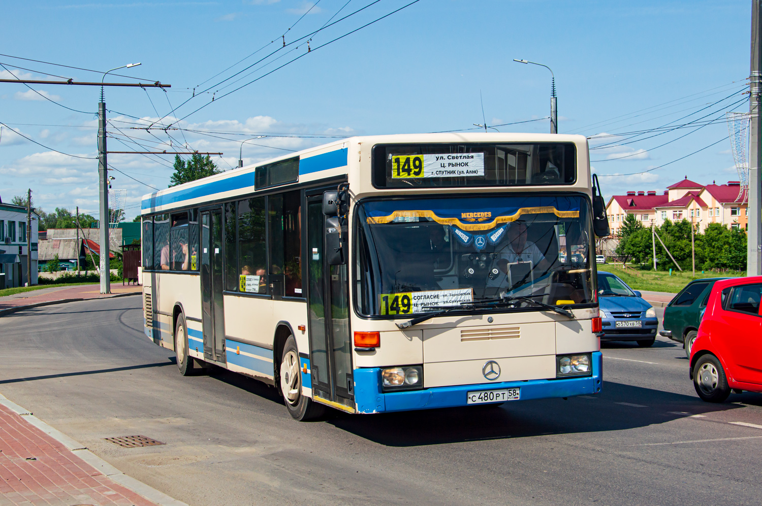 Penza region, Mercedes-Benz O405N2 # С 480 РТ 58