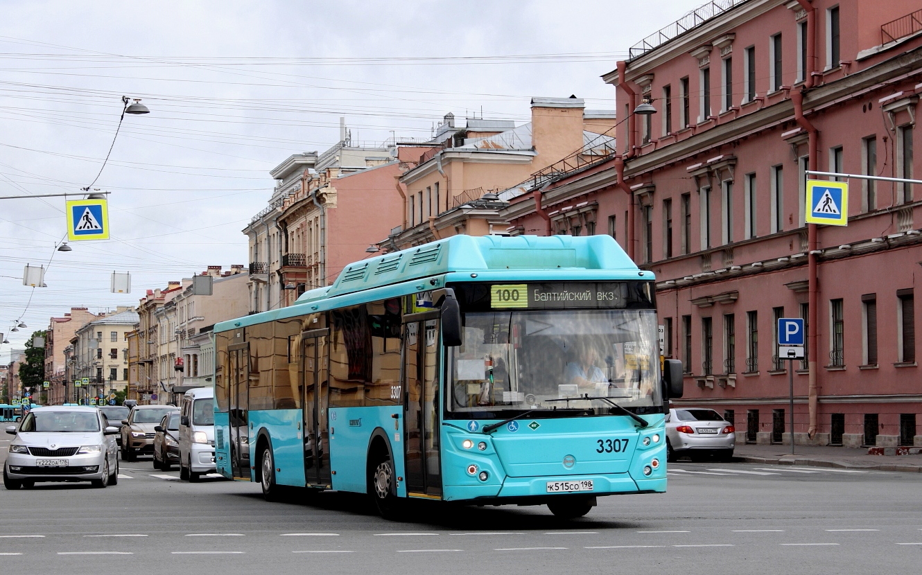 Saint Petersburg, LiAZ-5292.67 (CNG) # 3307