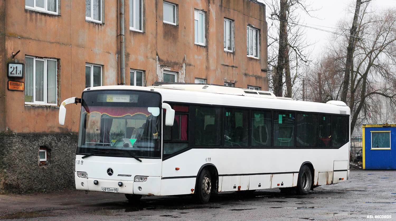 Pskov region, Mercedes-Benz O345 Conecto H # 618