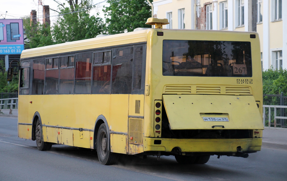 Tver region, LiAZ-5256.36 # М 138 ОК 69