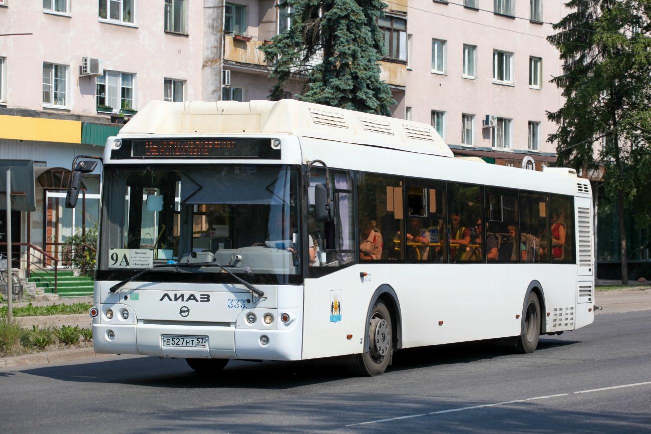 Novgorod region, LiAZ-5292.67 (CNG) # 333