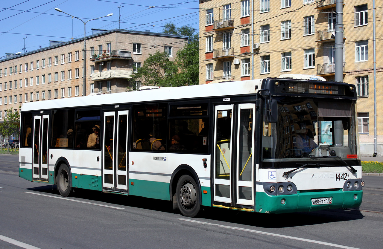 Saint Petersburg, LiAZ-5292.60 # 1442