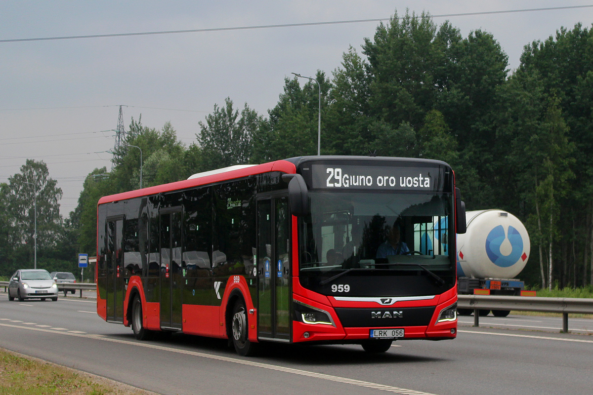 Lithuania, MAN 12C Lion's City 12 NL330 EfficientHybrid # 959
