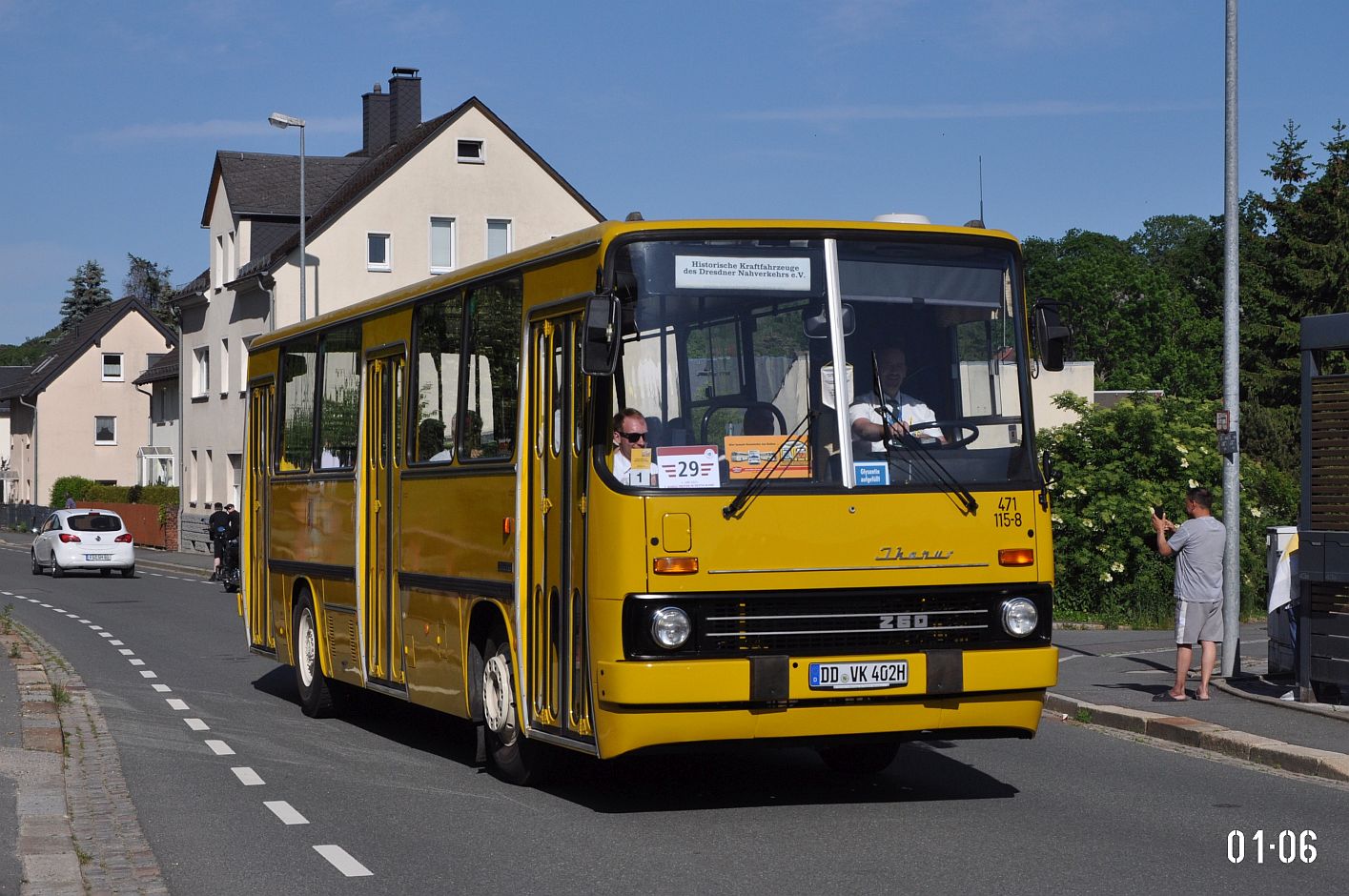 Saxony, Ikarus 260.02 # 471 115-8; Saxony — 7. Ikarus-Bus-Treffen in Deutschland — Chemnitz 03.06.2023