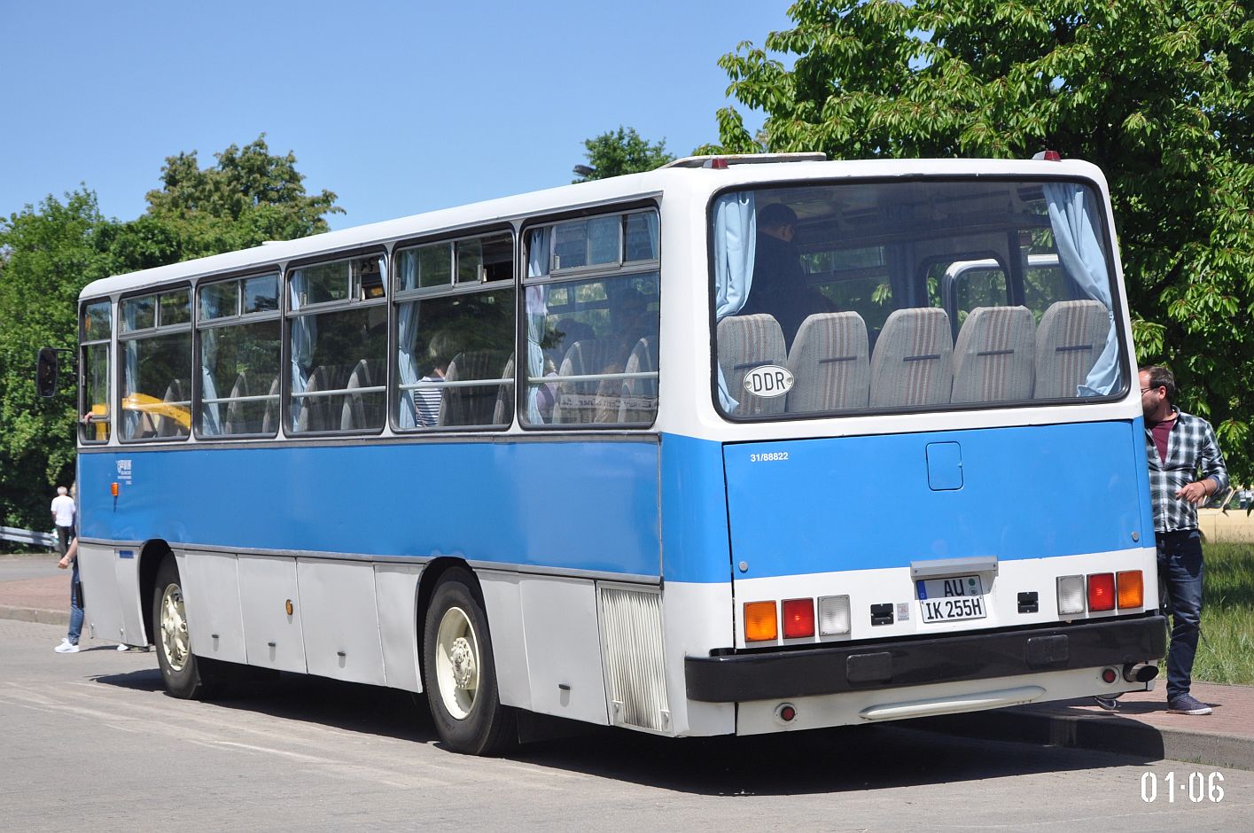 Saxony, Ikarus 255.70E # 31/88822; Saxony — 7. Ikarus-Bus-Treffen in Deutschland — Chemnitz 03.06.2023