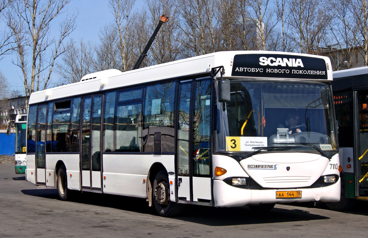 Saint Petersburg, Scania OmniLink I (Scania-St.Petersburg) # 7110