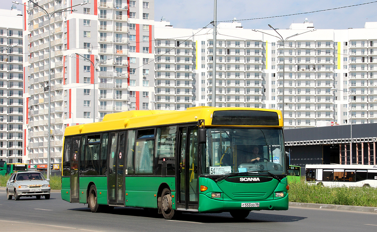 Penza region, Scania OmniLink I (Scania-St.Petersburg) # Т 553 ОО 58; Penza region, MAZ-103.465 # О 024 ММ 58