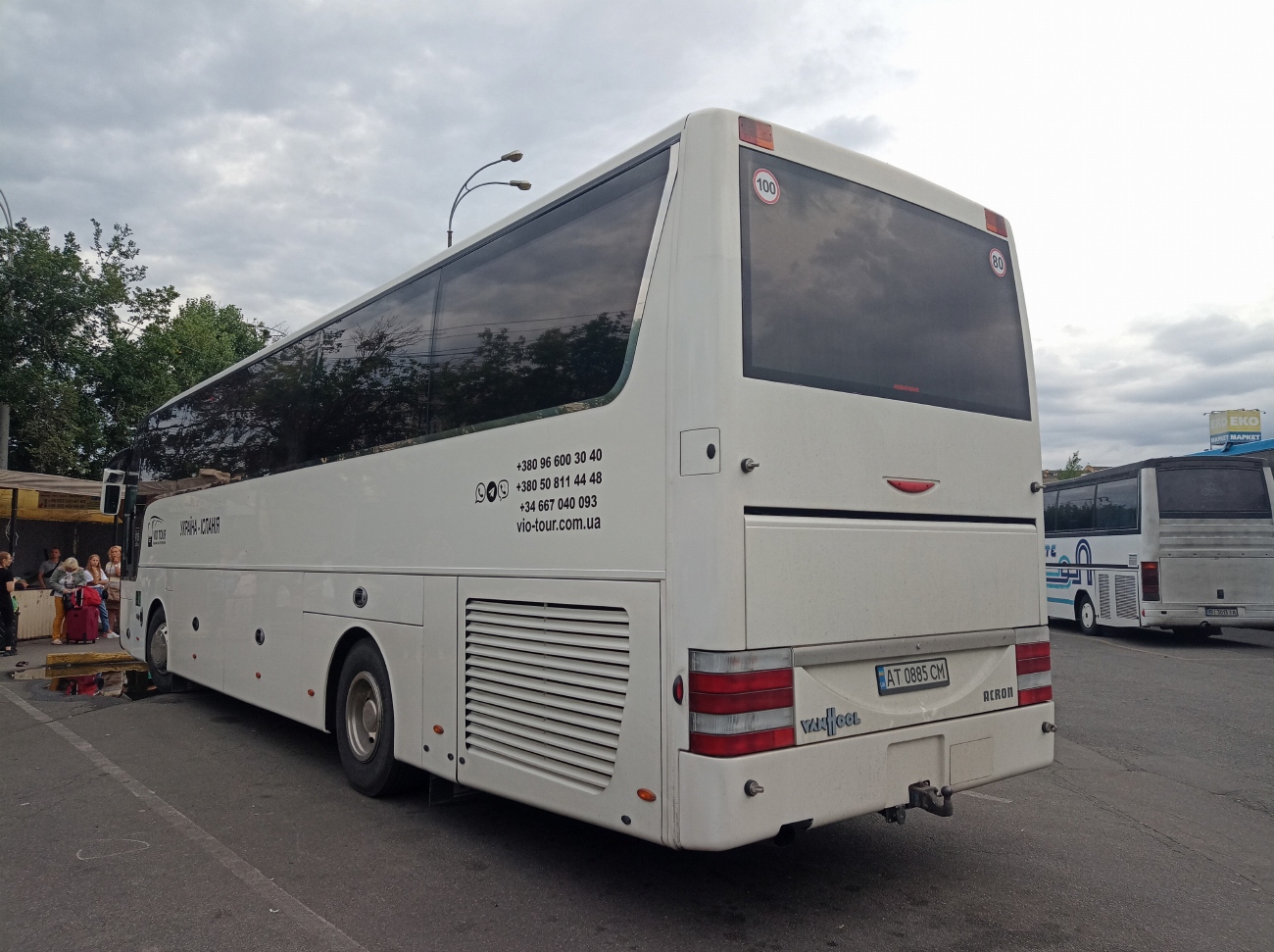 Ivano-Frankovsk region, Van Hool T915 Acron # AT 0885 CM