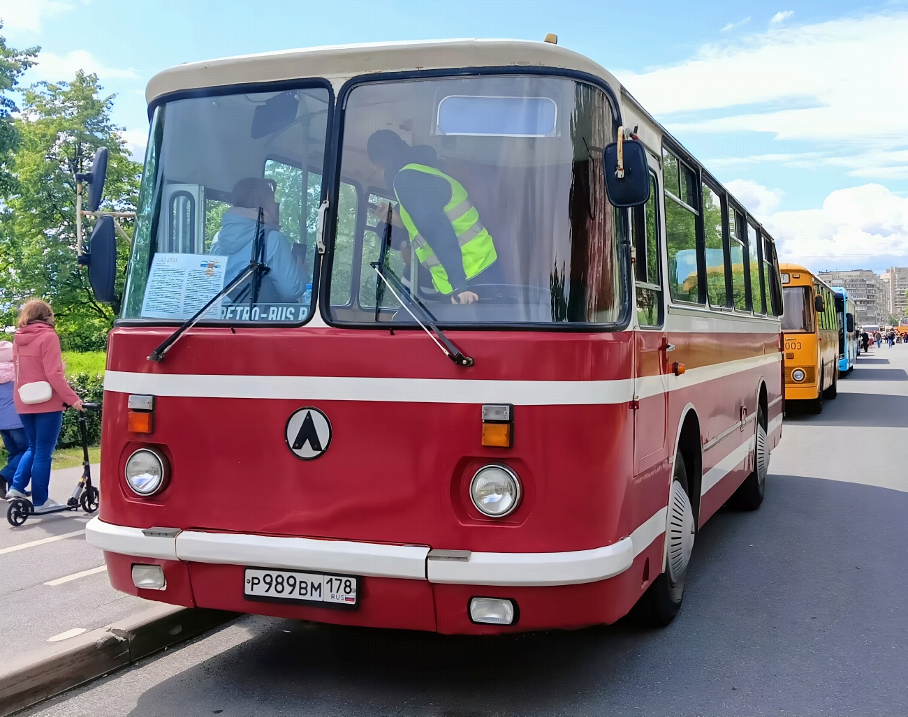 Saint Petersburg, LAZ-695N # Р 989 ВМ 178