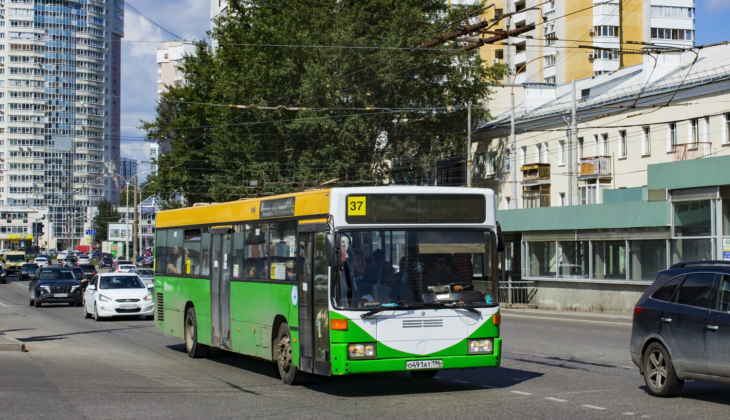 Sverdlovsk region, Mercedes-Benz O405N # О 491 АТ 196