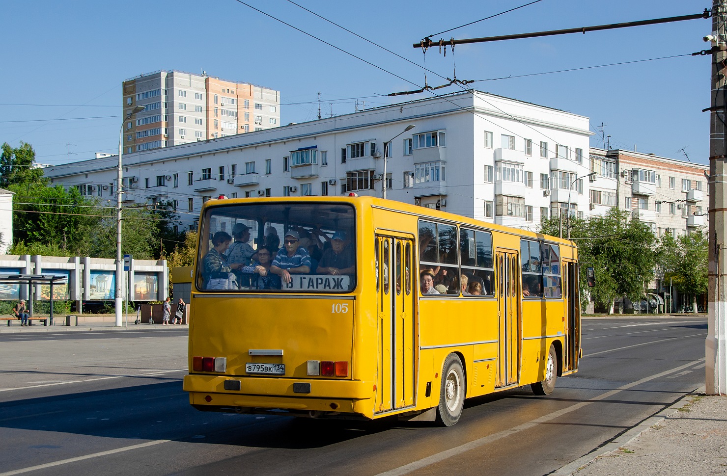 Volgograd region, Ikarus 260.50 # В 795 ВК 134
