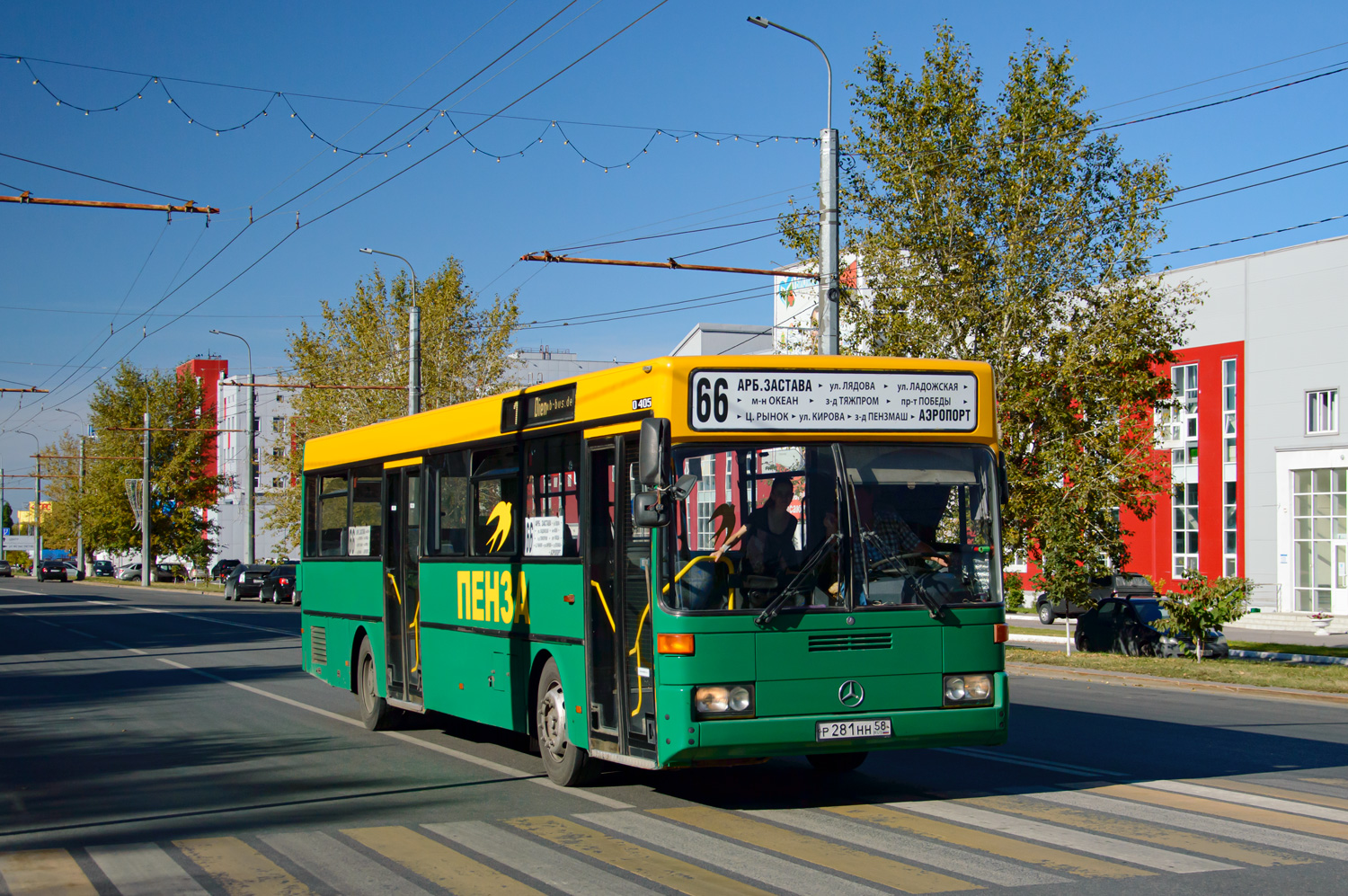 Penza region, Mercedes-Benz O405 # Р 281 НН 58