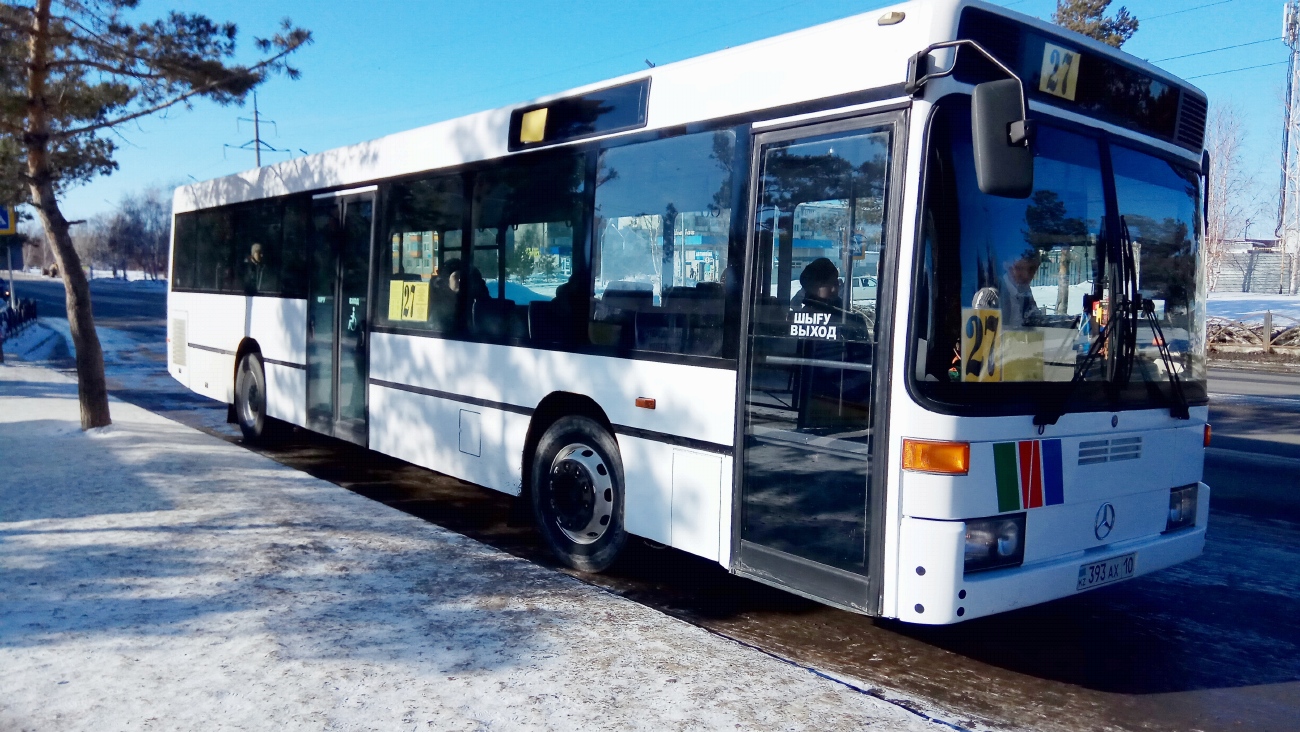 Kostanay province, Mercedes-Benz O405N2Ü # 393 AX 10