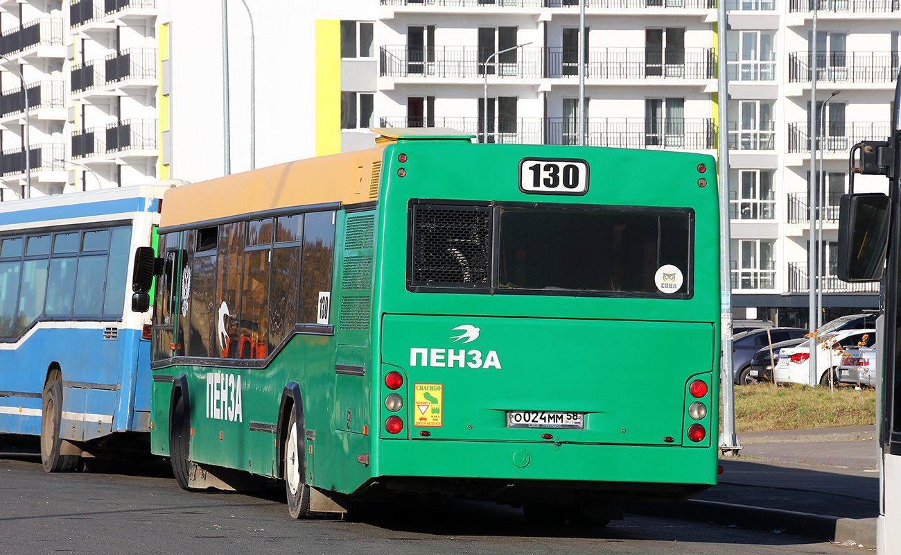 Penza region, MAZ-103.465 # О 024 ММ 58
