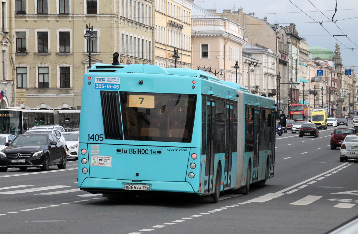 Saint Petersburg, MAZ-216.066 # 1405