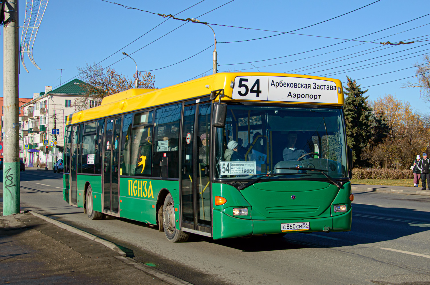 Penza region, Scania OmniLink I (Scania-St.Petersburg) # С 860 СМ 58