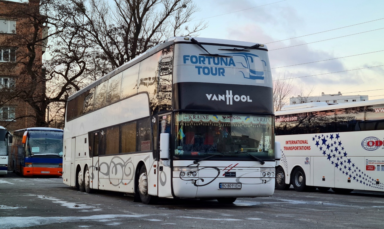 Ternopol region, Van Hool TD927 Astromega # BO 8011 EH