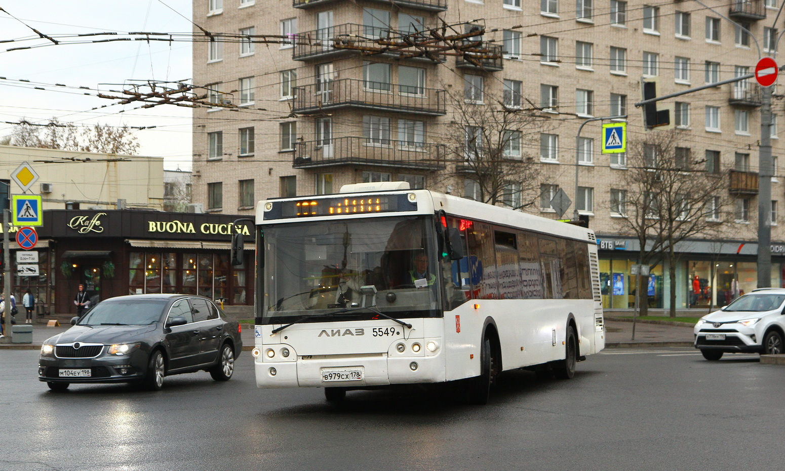 Saint Petersburg, LiAZ-5292.60 # 5549