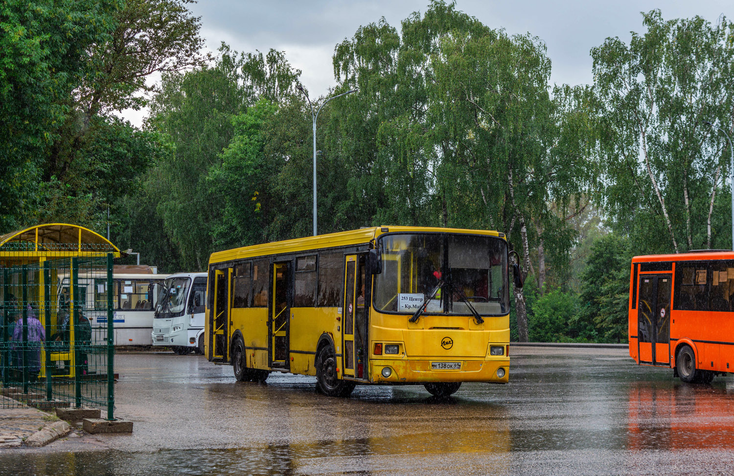 Tver region, LiAZ-5256.36 # М 138 ОК 69