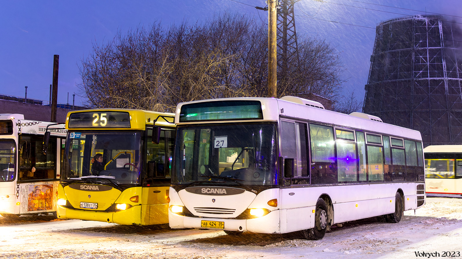 Vologda region, Scania OmniLink I (Scania-St.Petersburg) # АВ 424 35