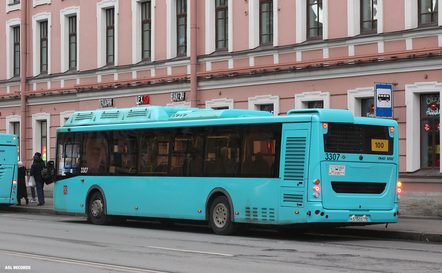 Saint Petersburg, LiAZ-5292.67 (CNG) # 3307