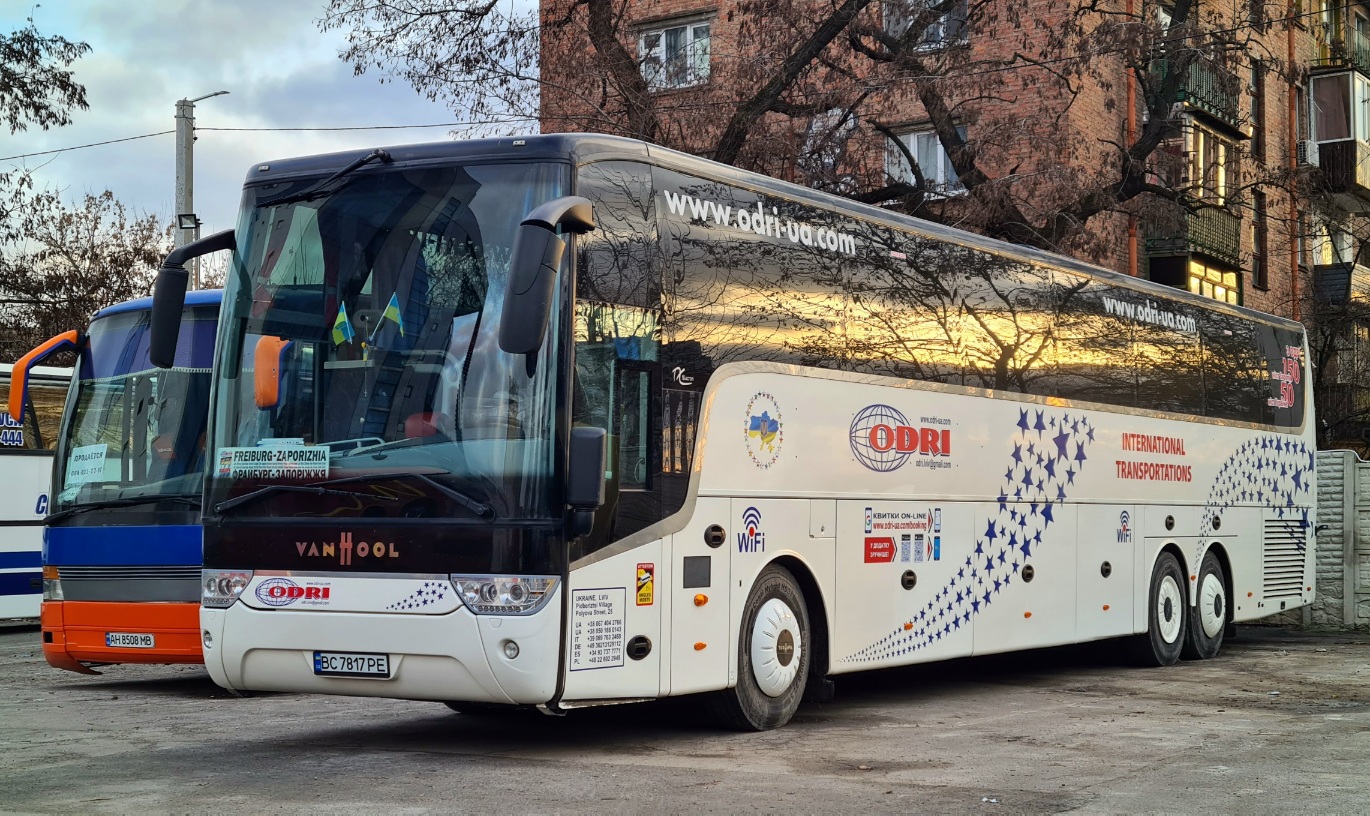 Lvov region, Van Hool TX18 Acron # BC 7817 PE