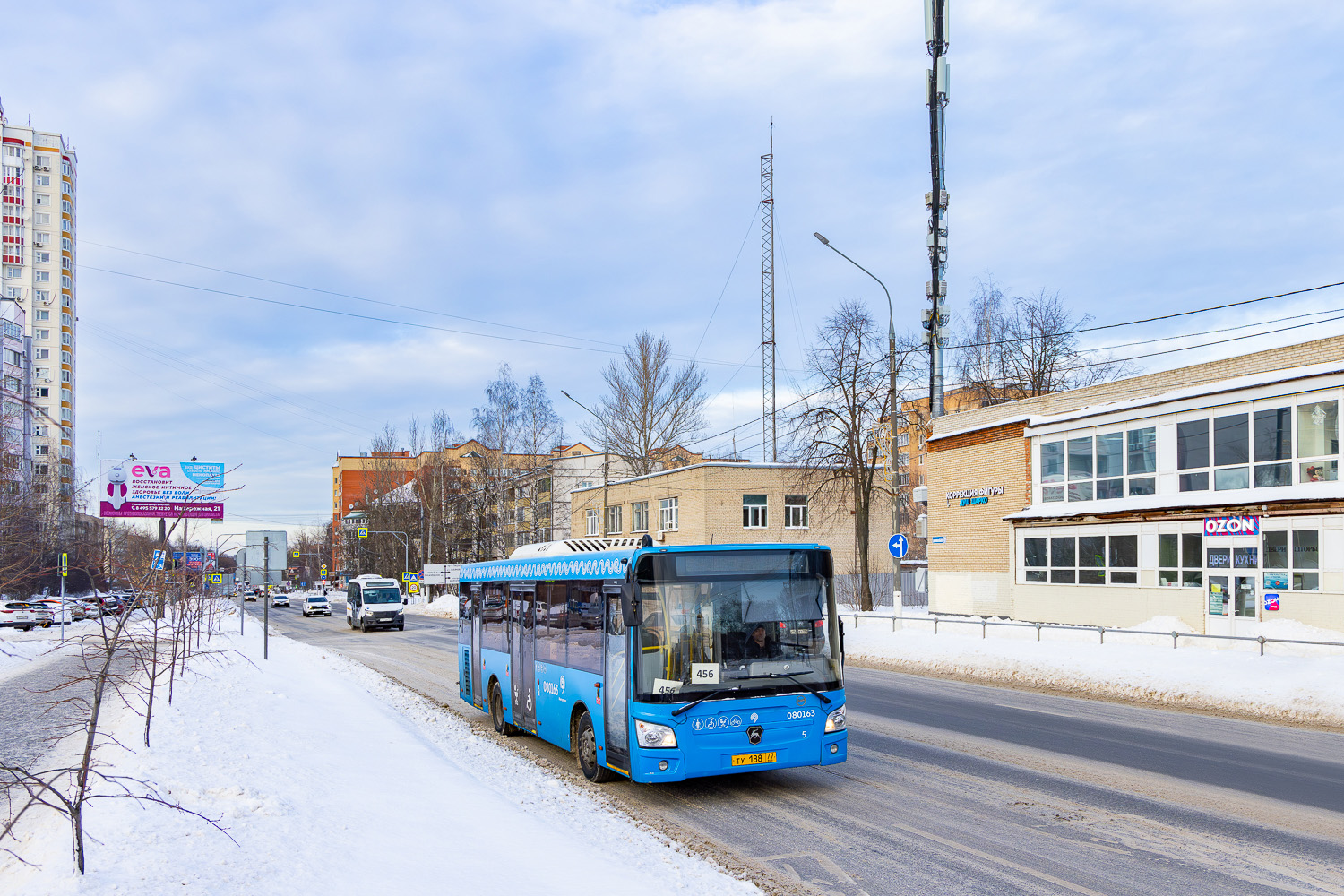 Moscow region, LiAZ-4292.60 (1-2-1) # 091080