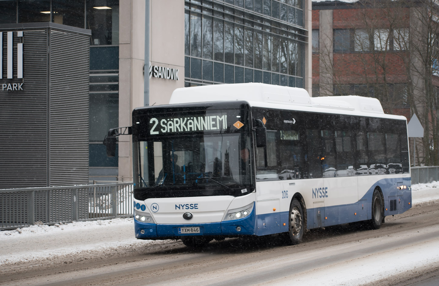 Finland, Yutong E12 (ZK6128BEVG) # 106
