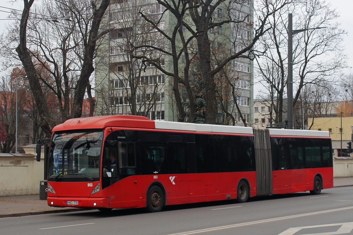 Lithuania, Van Hool New AG300 # 803