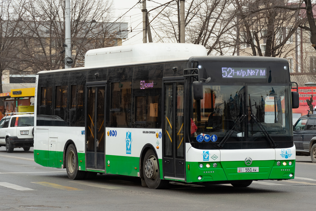 Kyrgyzstan, Golden Dragon XML6105CN # 01 551 AW