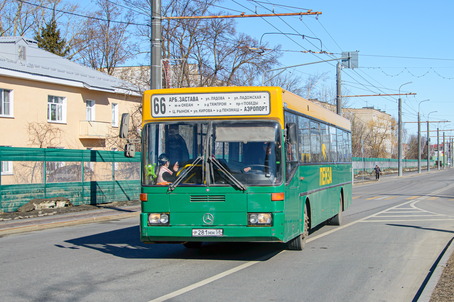 Penza region, Mercedes-Benz O405 # Р 281 НН 58