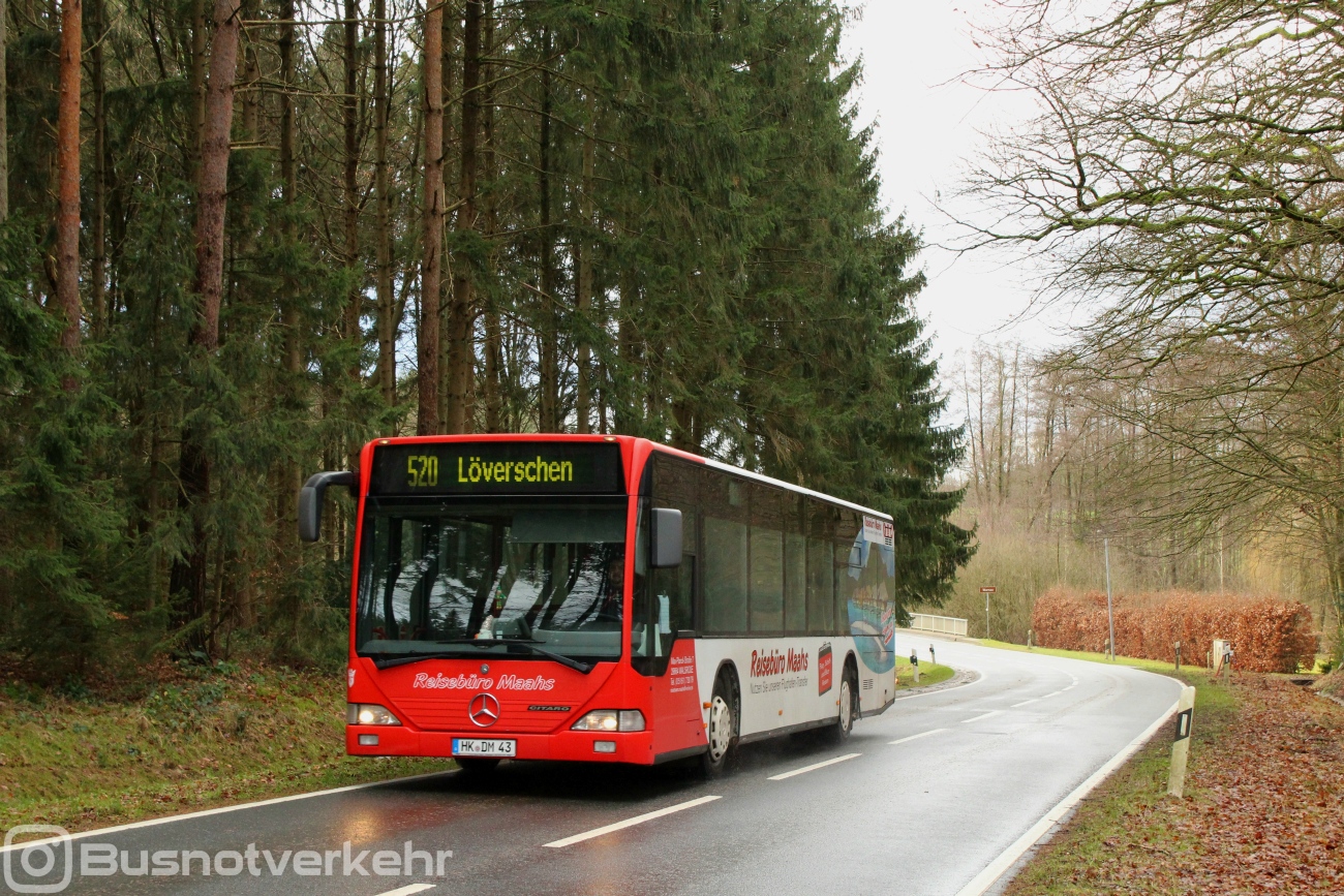 Lower Saxony, Mercedes-Benz O530 Citaro # HK-DM 43
